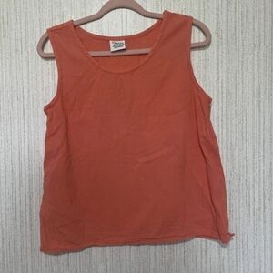 Maya Jones Clothing Size Medium Tank Top Orange?